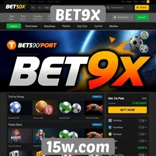Acessibilidade e interface do site BET9X